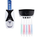 Dispensador de pasta e suporte para escova dental